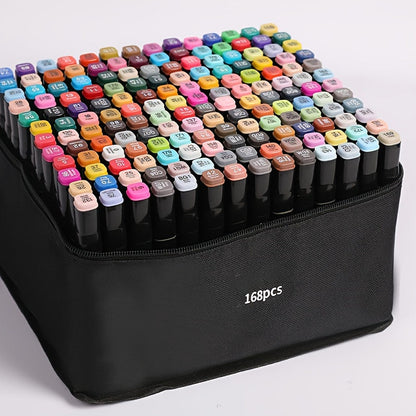 Set Touchhero 168 Colors Alcohol Markers for Professional and Versatile