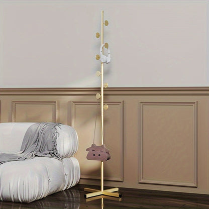 Rack with Elegant Gold Coat Design for Modern and Practical for Any Space