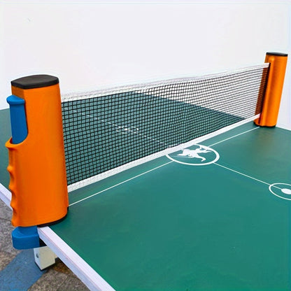 Table with Por Table Tennis Set for Ideal for Outdoors and Home