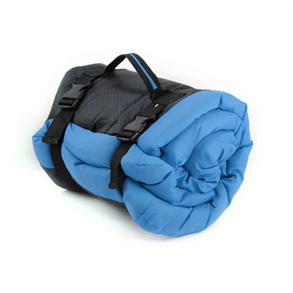 Dog with Foldable Waterproof Mat for Comfortable Travel Mat for Outdoors and Camping
