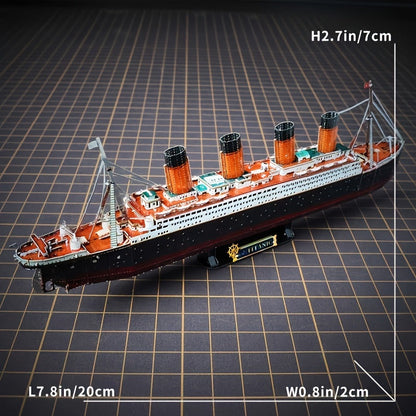 Titanic 3D Metal Model Kit for Detailed DIY Model for Creative Crafters