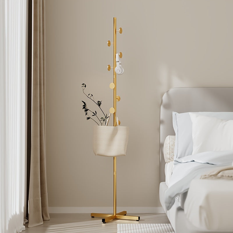 Rack with Elegant Gold Coat Design for Modern and Practical for Any Space