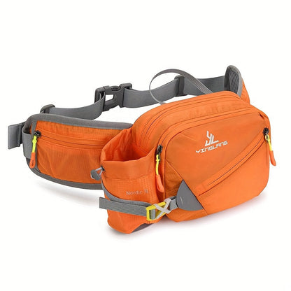 Holder Versatile Running Waist Bag with Water Bottle for Durable Nylon with Zippers