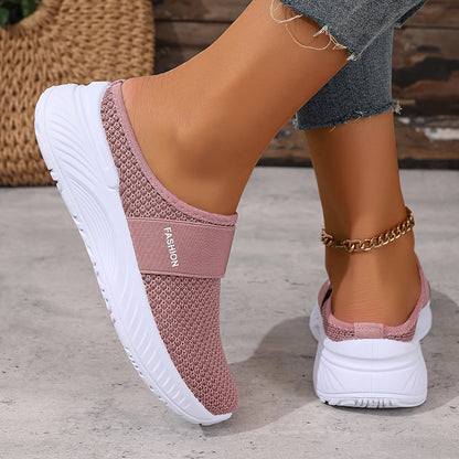 Sneakers with Slip-on Summer Design for Women with Breathable Mesh