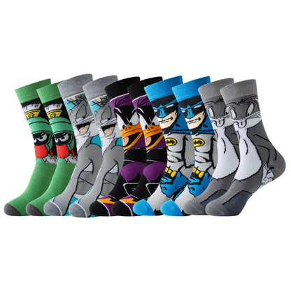 Set Cartoon Socks with Comfort and Style with Your Favorite Characters