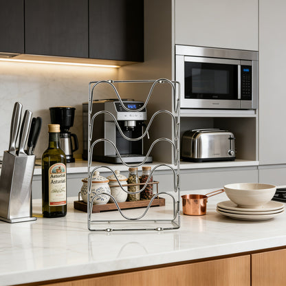 Rack Steelorganize Kitchen Lid for Smart and Space-Saving Storage Solution