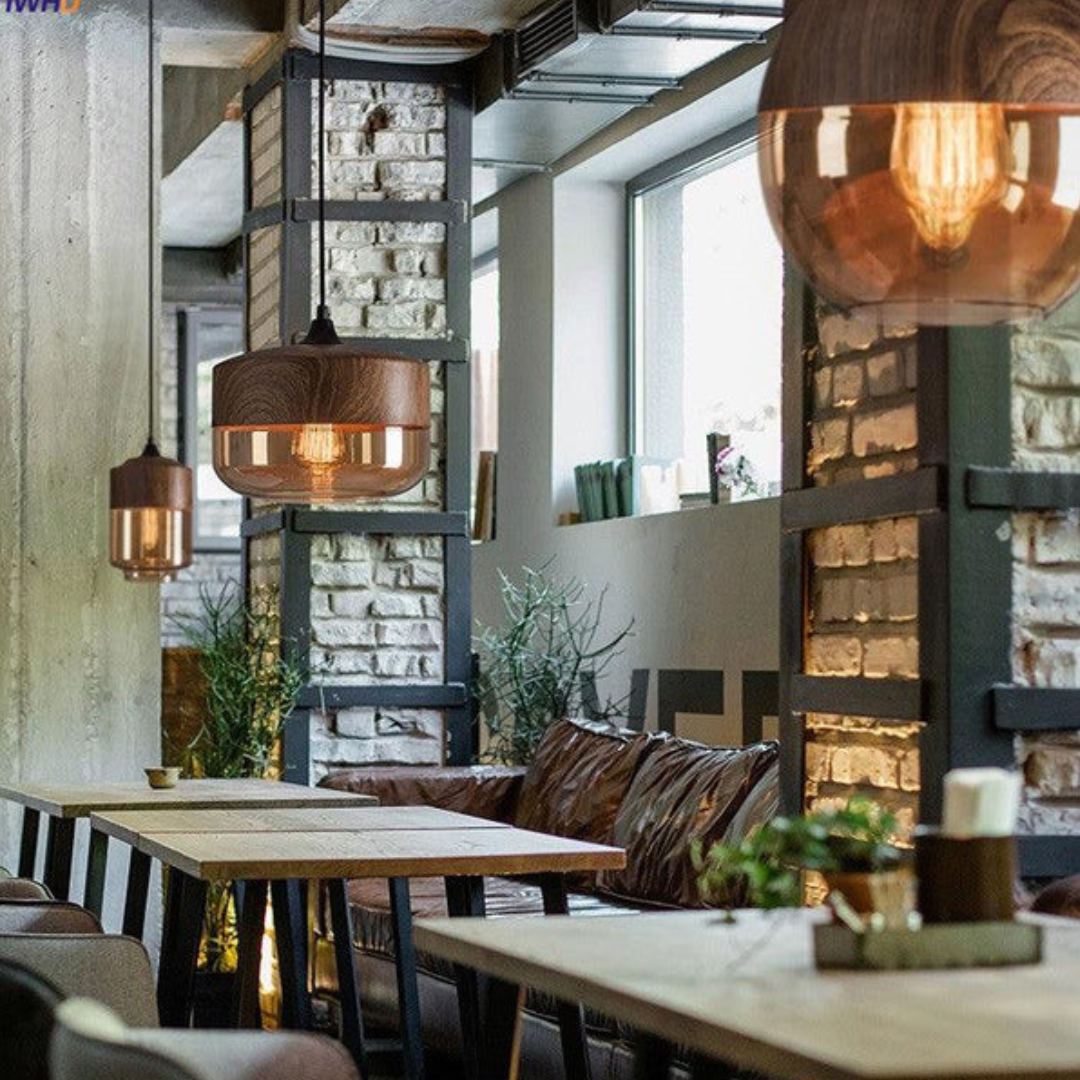 Pendant Light Arven Scandinavian Wooden with Timeless Nordic Design with Warm Glow