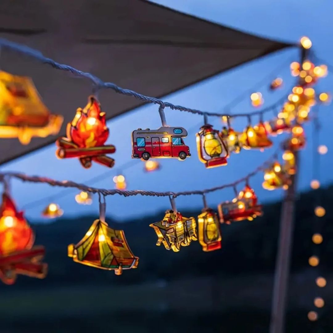 Camping Ambient Lighting with LED Tent and Camper Designs