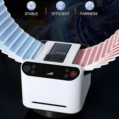 Automatic Card Shuffling Machine and Dealer for Fast and Efficient Play