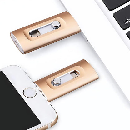 3 in 1 USB Stick with Fast Transfer and Wide Compatibility