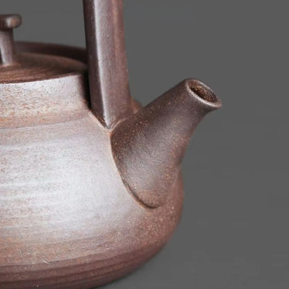 Ceramic Teapot with Warmer for Relaxing Tea Moments at Home