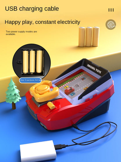 Game Kids Racing for Interactive Toy with Steering Wheel