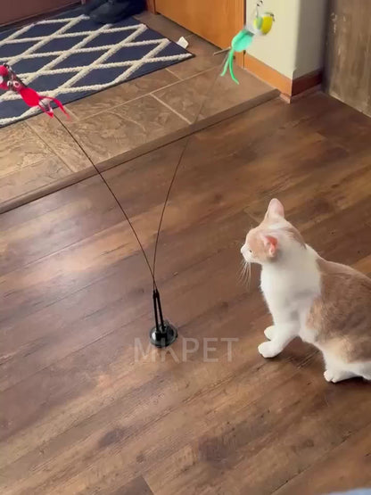Interactive Cat Toy with Suction Cup for Ultimate Play Fun for Your Cat