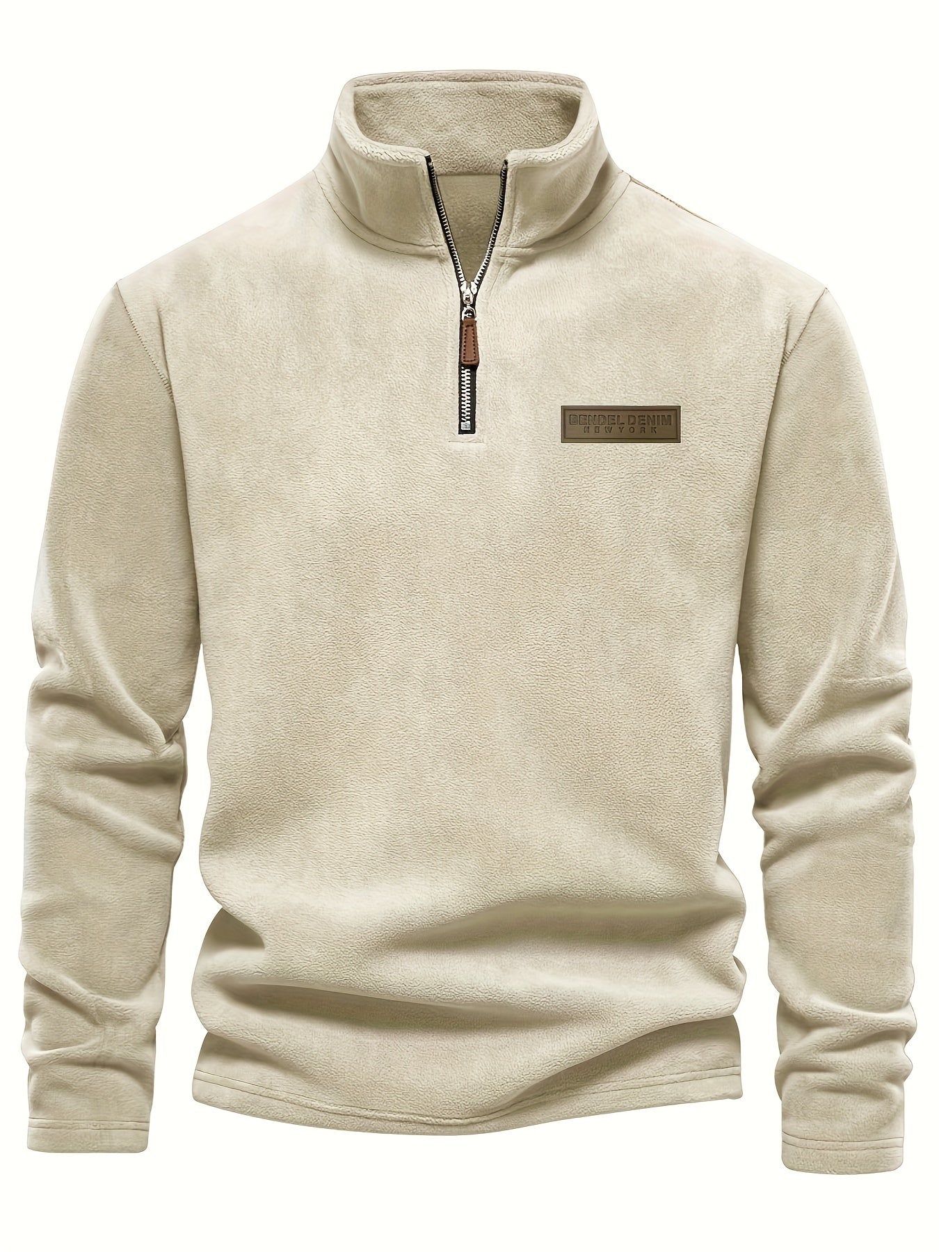 Fleece Lined Half-Zip Pullover for Comfortable and Warm for Cold Days
