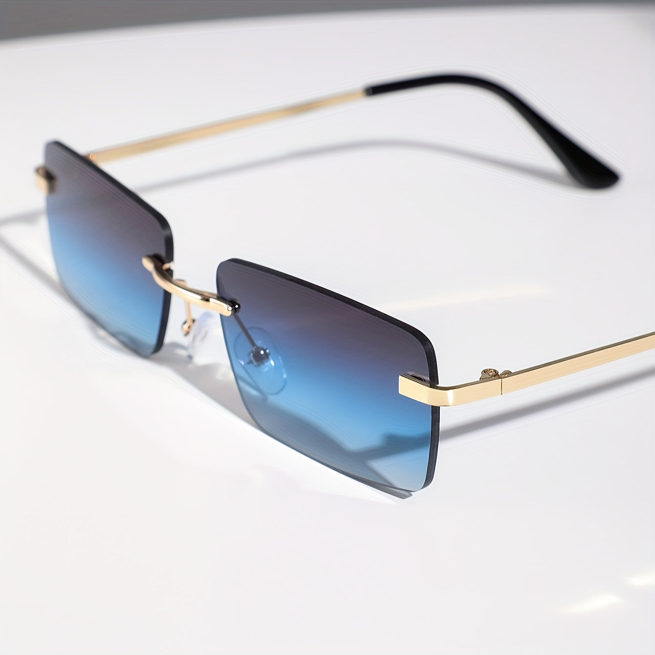 Stylish Frameless Sunglasses for Trendy and Comfortable for Men