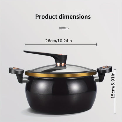 Pot Multifunctional Soup and Cooking for 7L Capacity, Suitable for Induction and Gas Stoves