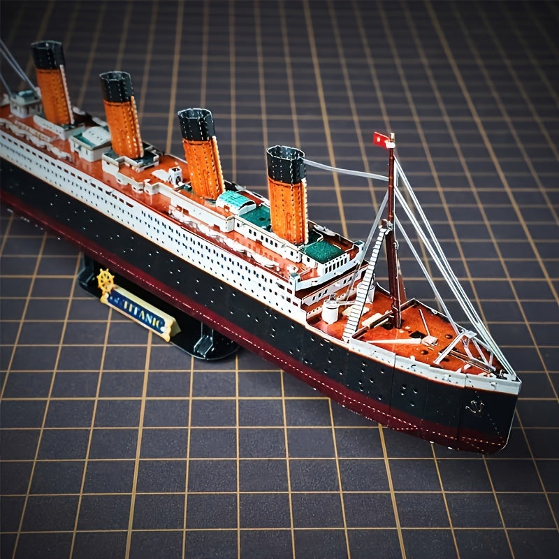 Titanic 3D Metal Model Kit for Detailed DIY Model for Creative Crafters