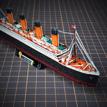 Titanic 3D Metal Model Kit for Detailed DIY Model for Creative Crafters