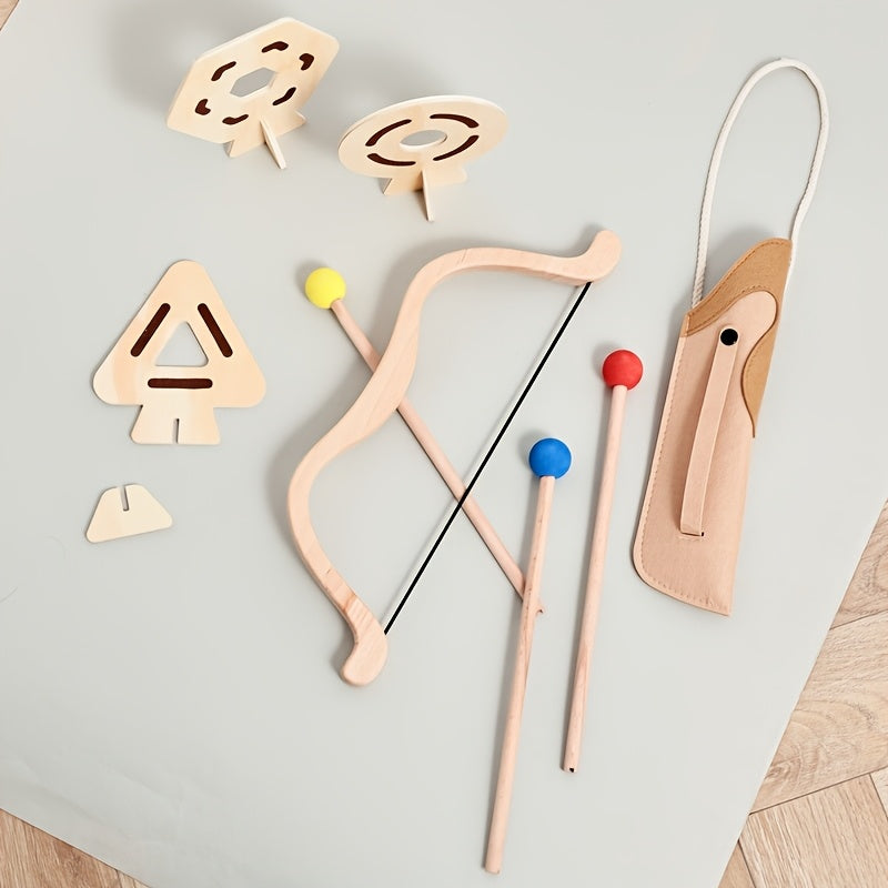 Set Junior Archer Bow and Arrow for Educational and Fun Toy