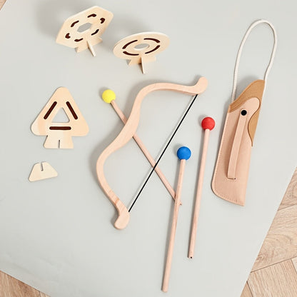 Set Junior Archer Bow and Arrow for Educational and Fun Toy