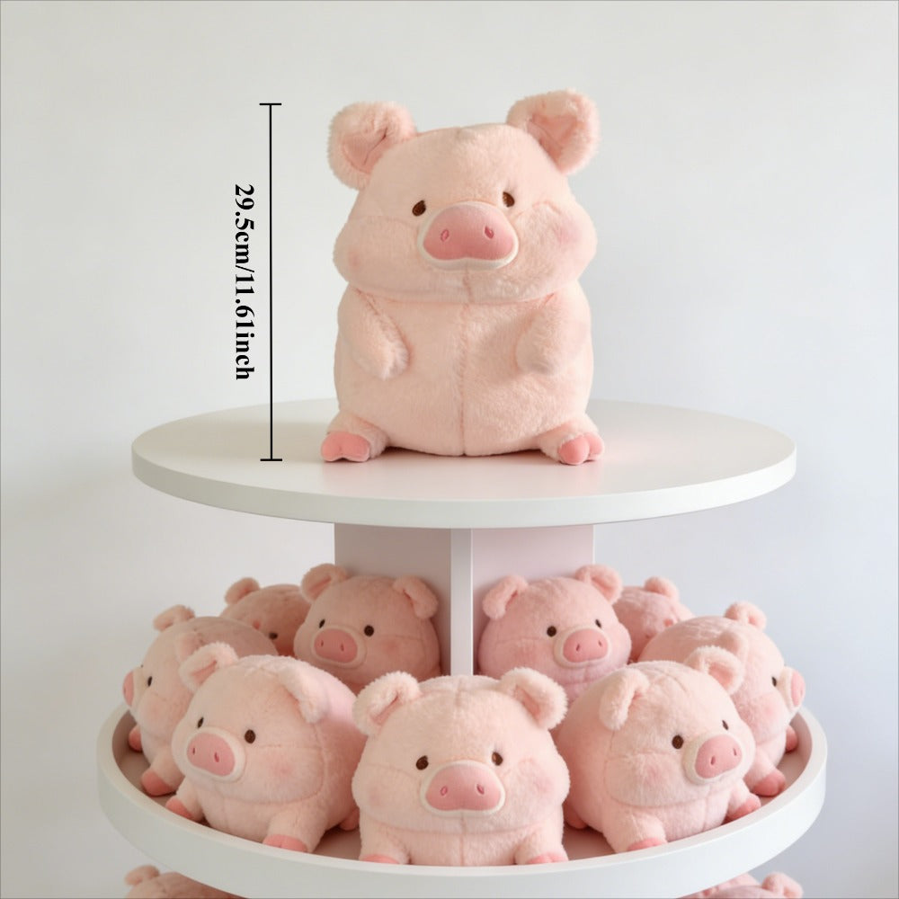 Cuddle Toy with Soft Plush Piglet Design for Babies, Children, and Cuddle Moments