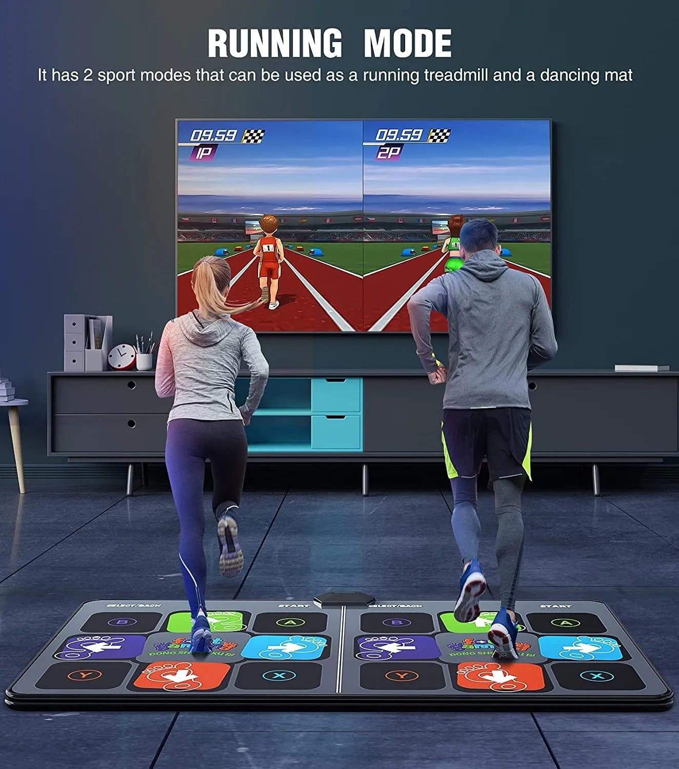 Mat Dancemaster Interactive Dance for Fitness & Fun for the Whole Family