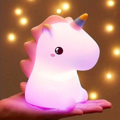 Night Light with Unicorn Soft Glow for a Soothing and Magical Atmosphere in Children's Room