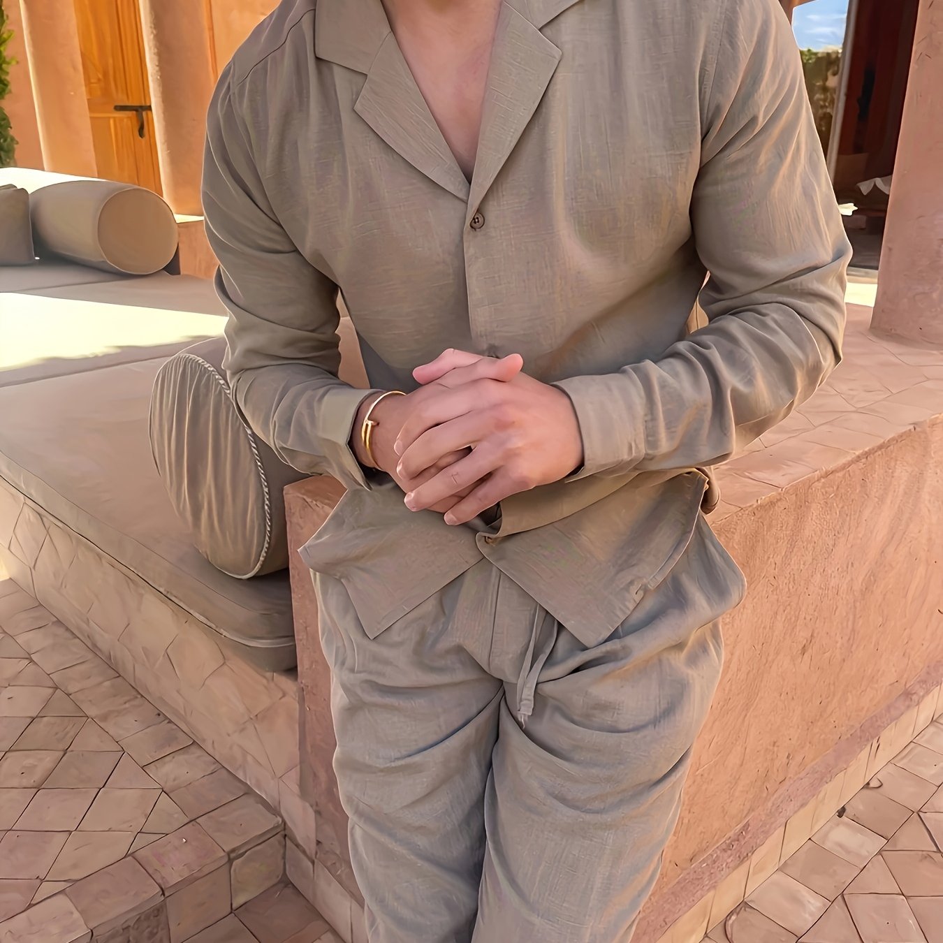 Minimalist Men's Set for Comfort and Class in One