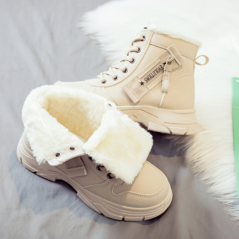 Boots with Winter Comfort Design for Women with Warm Ankle Boots with Stylish Design