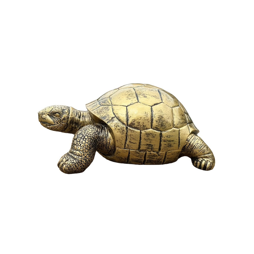 Decorative Turtle Garden Statue Made of Resin for Garden, Terrace or Outdoor Space
