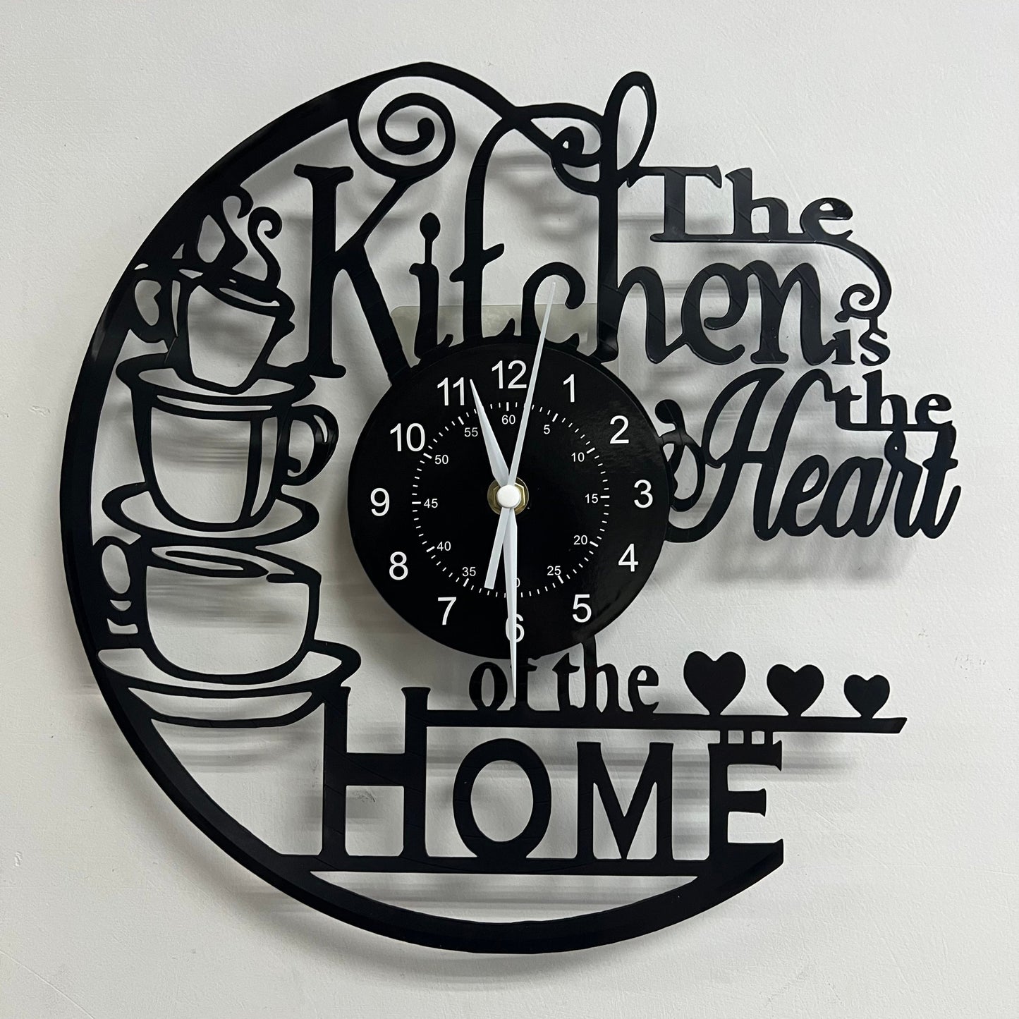 Clock Cozy Kitchen Wall for a Warm Atmosphere