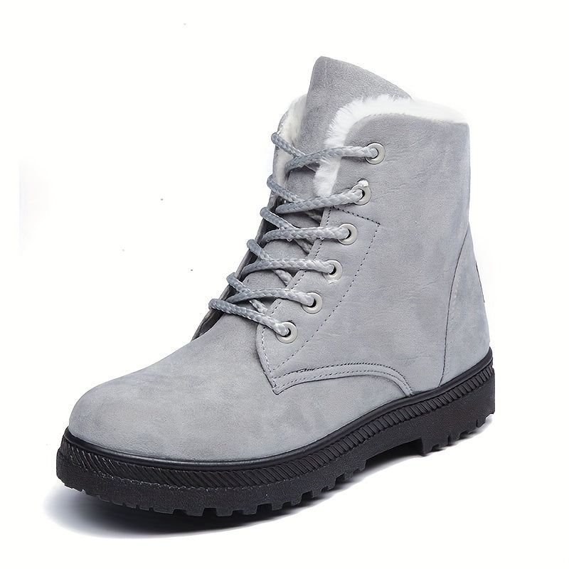 Boots with Women's Stylish Winter Ankle Design for Keep Your Feet Warm and Comfortable