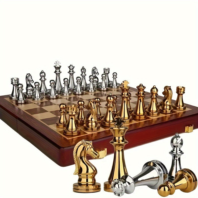 Set Vintage Chess for Strategic and Timeless