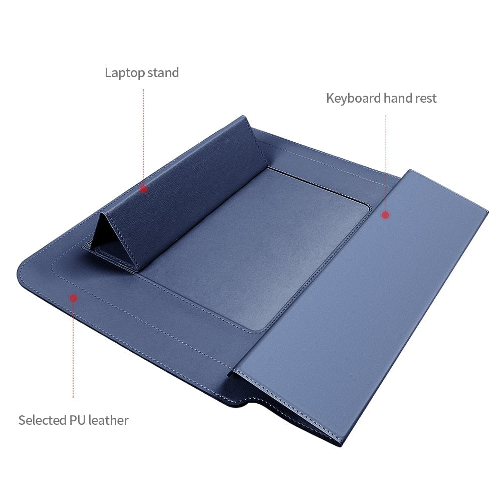 Stand Laptop Sleeve with Built-in for Protective Case for 11 16 Inch Laptops