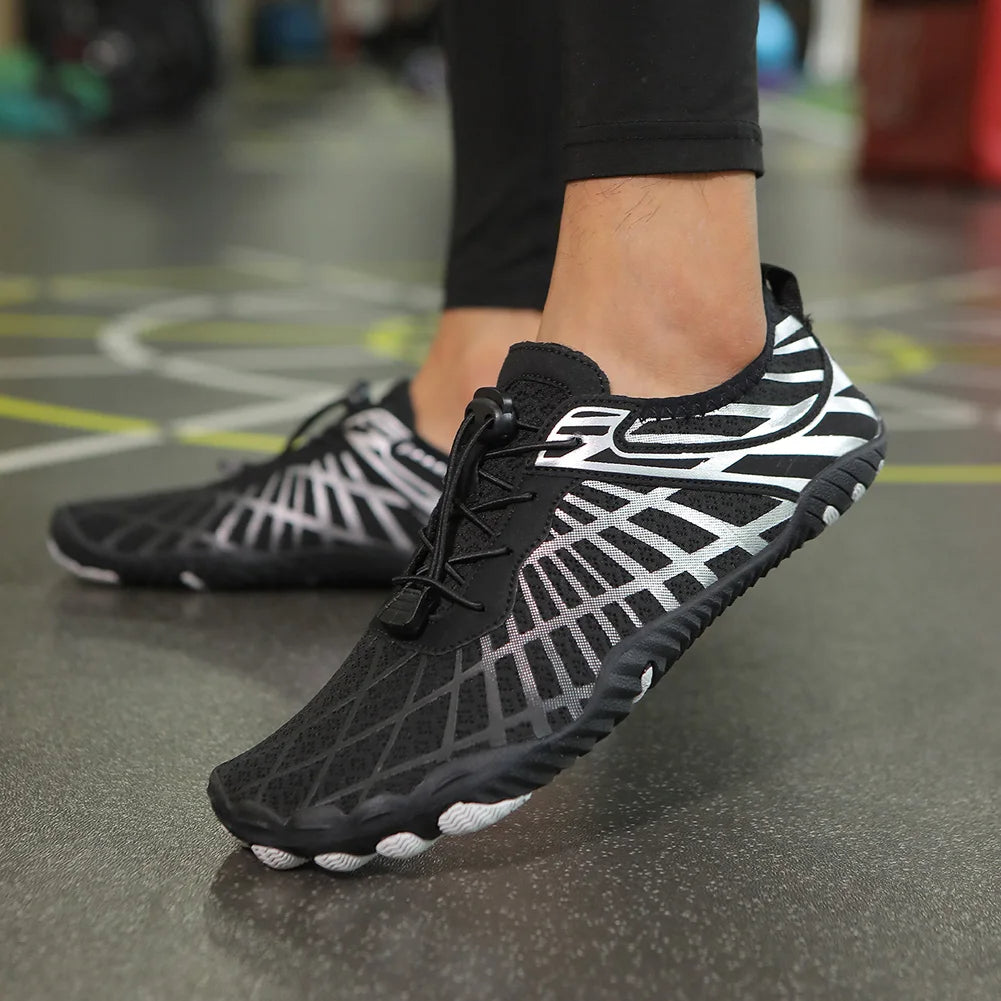 Shoes with Unisex Water Anti-Slip Sole and Quick-Drying Mesh