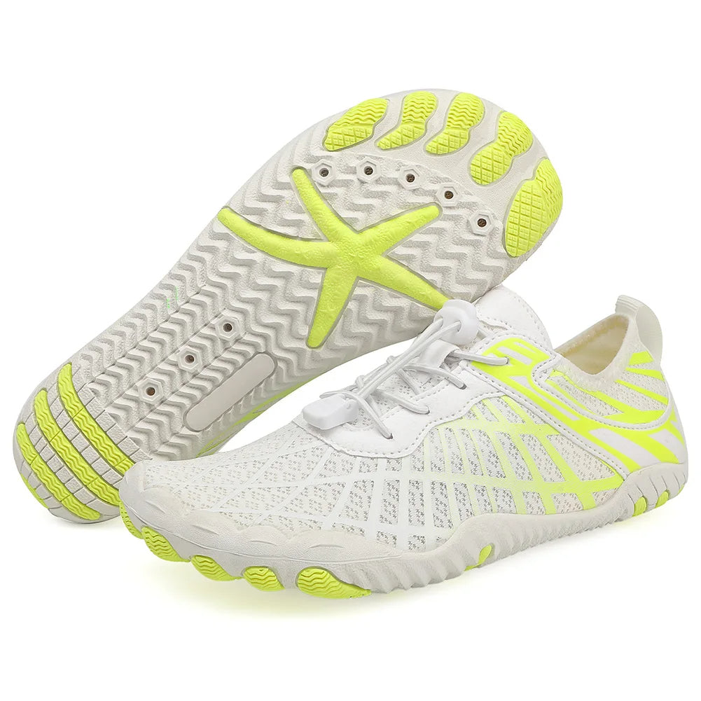 Shoes with Unisex Water Anti-Slip Sole and Quick-Drying Mesh