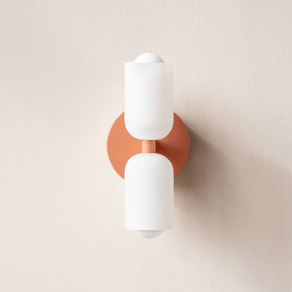 Modern Wall Lamp with Uplight and Downlight for Subtle Ambient Lighting for Interiors