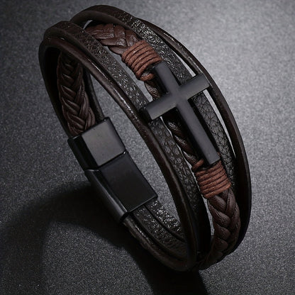 Bracelet Spiritual Leather for the Modern Man