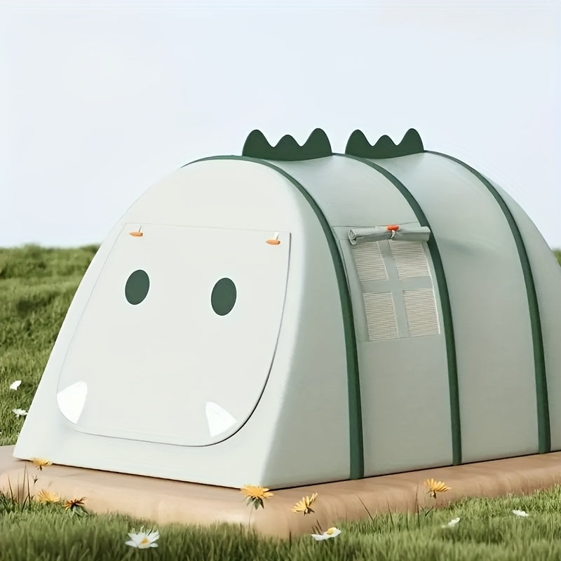 Children's Dinosaur-Shaped Play Tent with Foldable and Fun Design