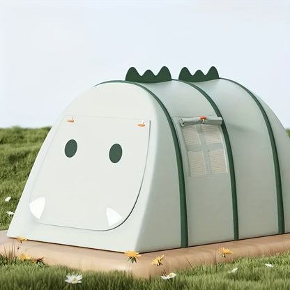 Children's Dinosaur-Shaped Play Tent with Foldable and Fun Design