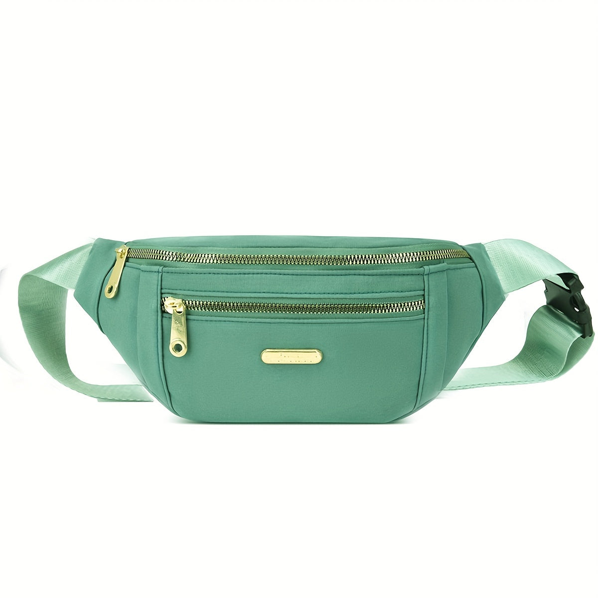 Bag with Lightweight Bum Design for Women with Multiple Zipper Pockets and Adjustable Strap