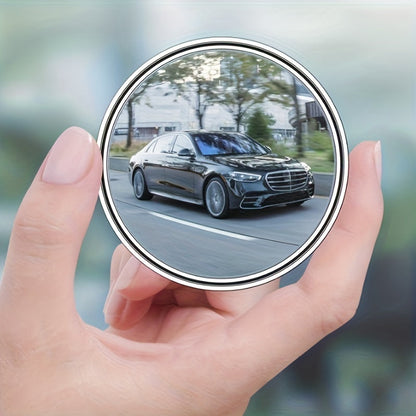 Mirrors with Auto Blind Spot Wide Angle Lens and 360° Adjustable Design