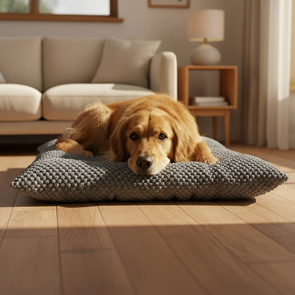 Cushion with Comfortable Dog Design for Dogs with Soft Filling and Padded Sleeping Surface