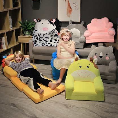 Sofa with Cozy Folding Design for Children for Playful Fun and Relaxation