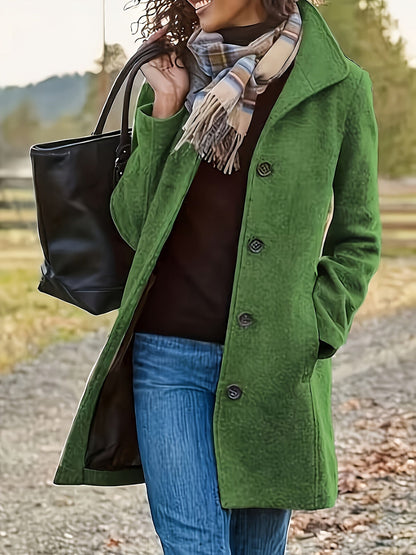 Elara Fleece Jacket for Elegant and Warm for Women in Autumn and Winter