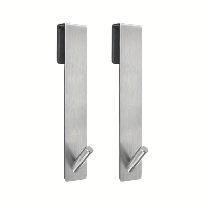 Hooks with Modern Steel Glass Door Set for Stylish, Silent and Practical