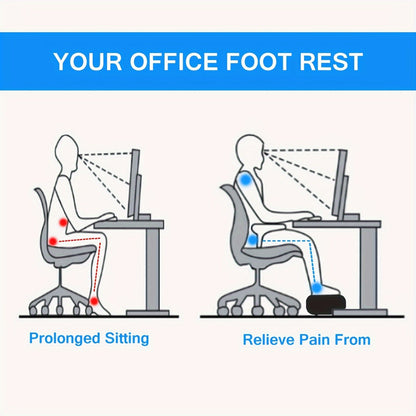 Ergofoam Footrest for Relaxation and Support for Every Workspace