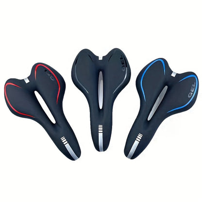 Comfortable Bicycle Saddle with Ergonomic Breathable Design