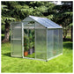 6 x 6 Polycarbonate Greenhouse – view 1