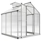 6 x 6 Polycarbonate Greenhouse – view 2